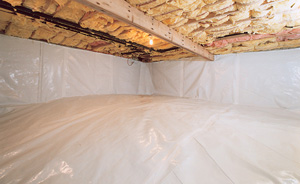 Crawl Space Moisture Barrier After in Coeur d'Alene